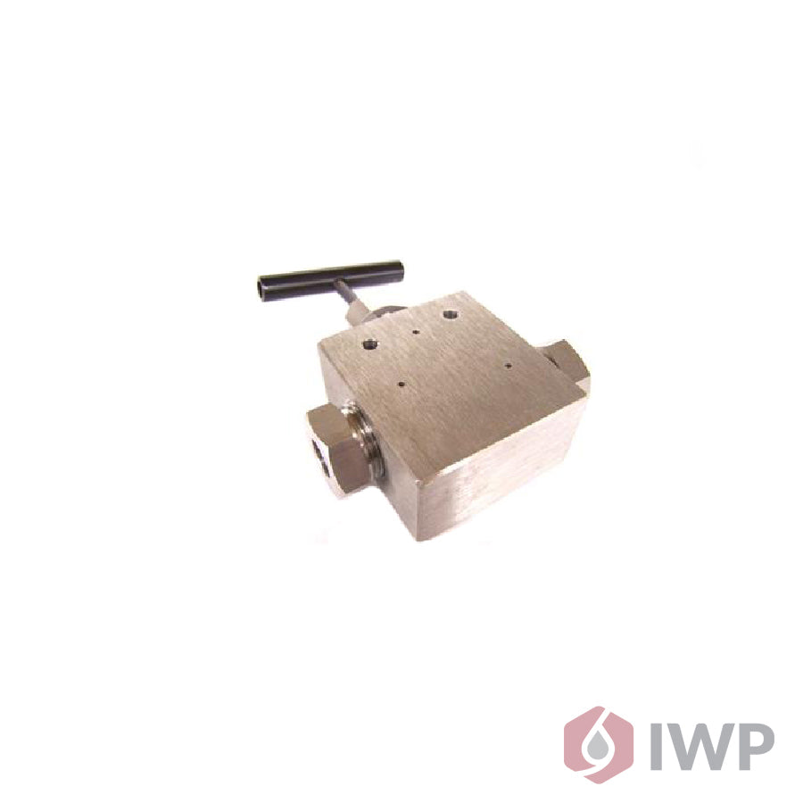 HAND VALVE 2-WAY STRAIGHT